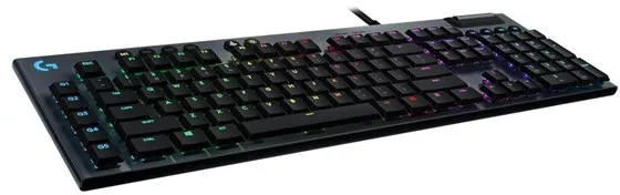 Logitech G915 LIGHTSPEED Trådlöst GL Clicky - US - Speltangentbord - Amerikansk engelska - Svart